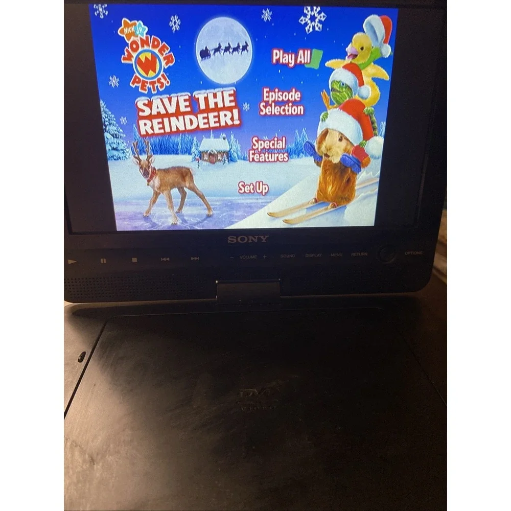 Wonder Pets Save the Reindeer Dvd Nick Jr Nickelodeon Tested Works